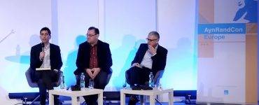 Onkar Ghate, Gregory Salmieri, Flemming Rose on free speech panel in Prague AynRandCon