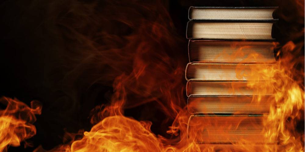Burning books - assault on expertise