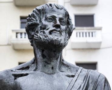 Aristotle statue