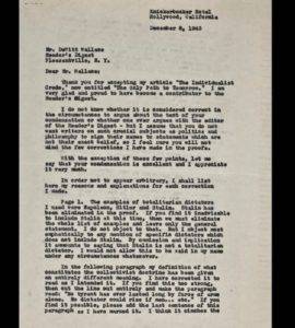 Taking Ideas Seriously: Ayn Rand’s Editorial Precision