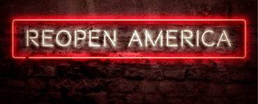 Reopen America sign