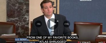 Ted Cruz reading Atlas conservative authoritarians