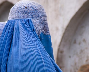 Burqa woman