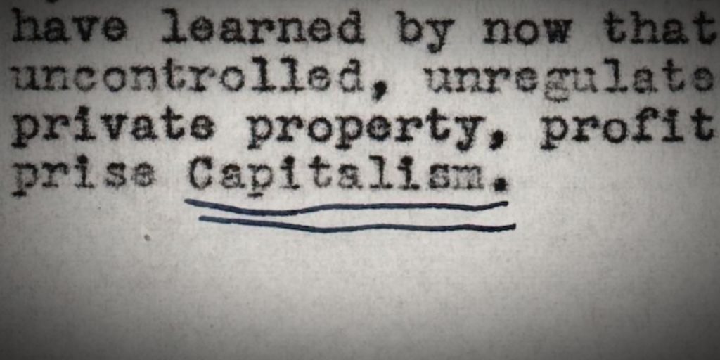 Capitalism typed