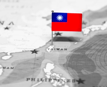 Taiwan map flag